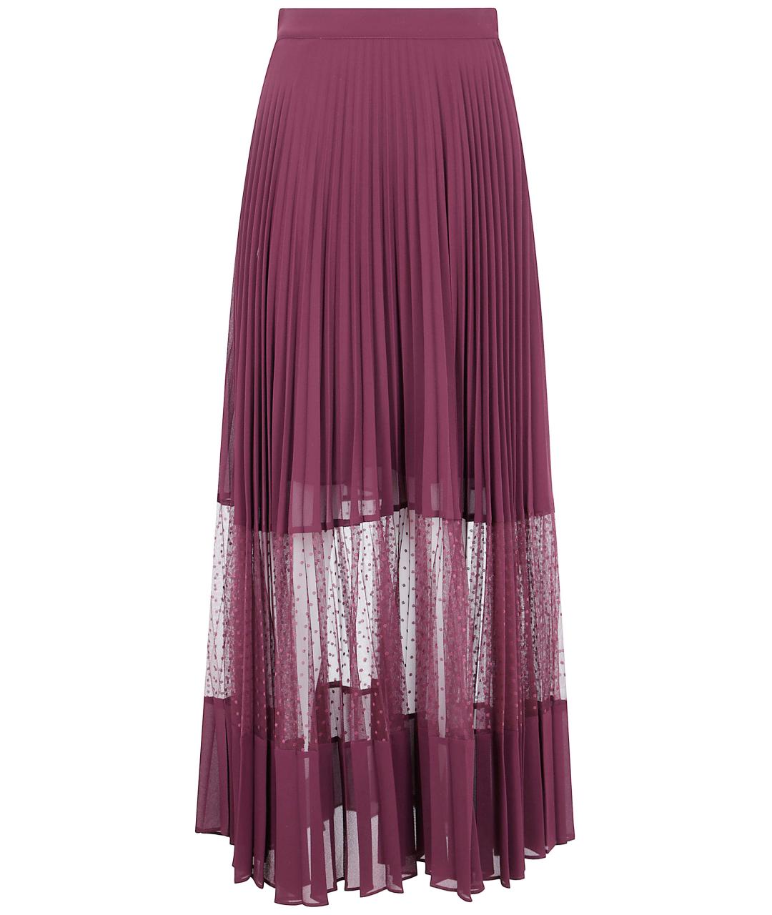 TWIN-SET Розовая юбка макси, фото 2