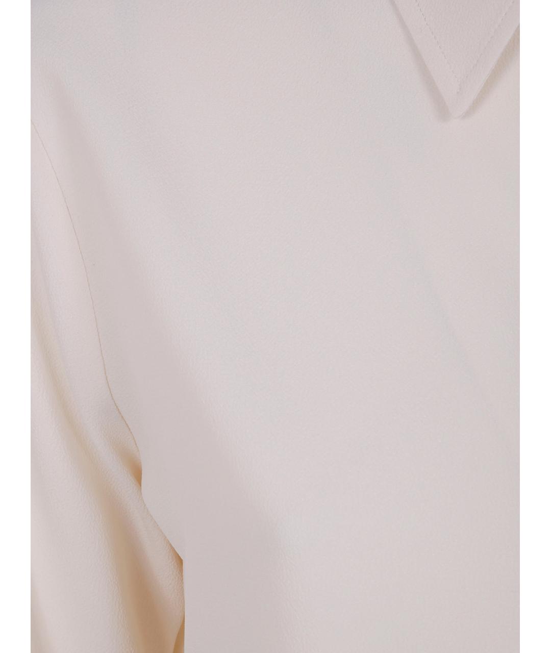 ANTONELLI FIRENZE Бежевая ацетатная рубашка, фото 3