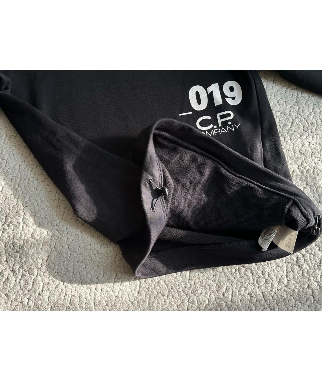 CP COMPANY Черный хлопковый джемпер / свитер, фото 7