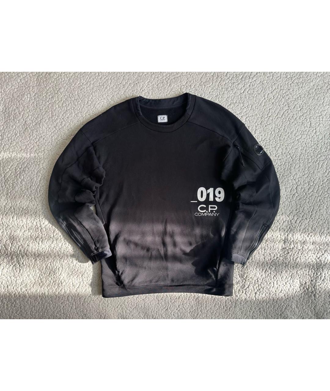 CP COMPANY Черный хлопковый джемпер / свитер, фото 9