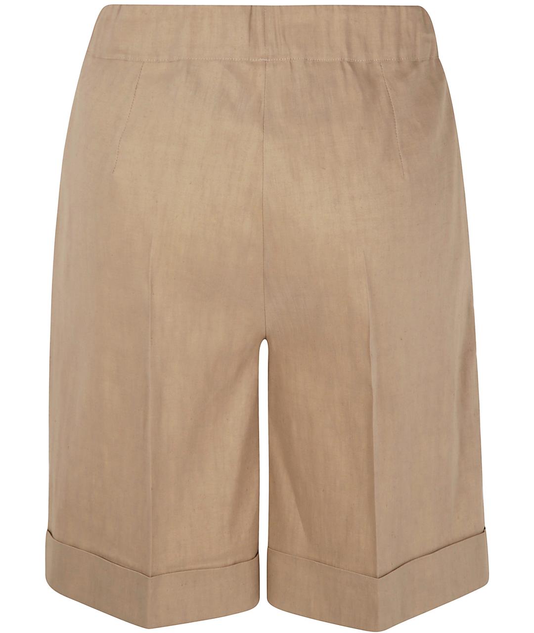 D.EXTERIOR Бежевые льняные шорты, фото 2