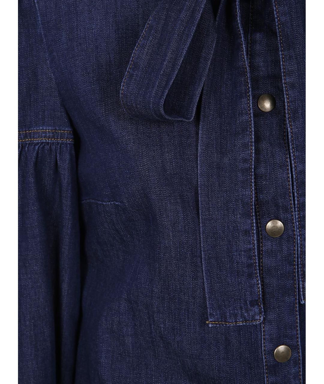 TWIN-SET Синяя рубашка, фото 3