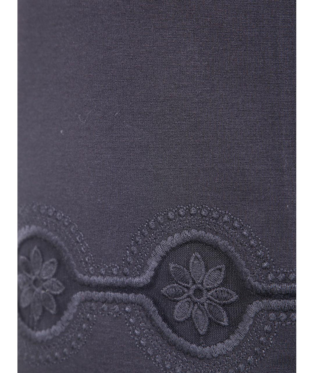 TWIN-SET Черная юбка мини, фото 3