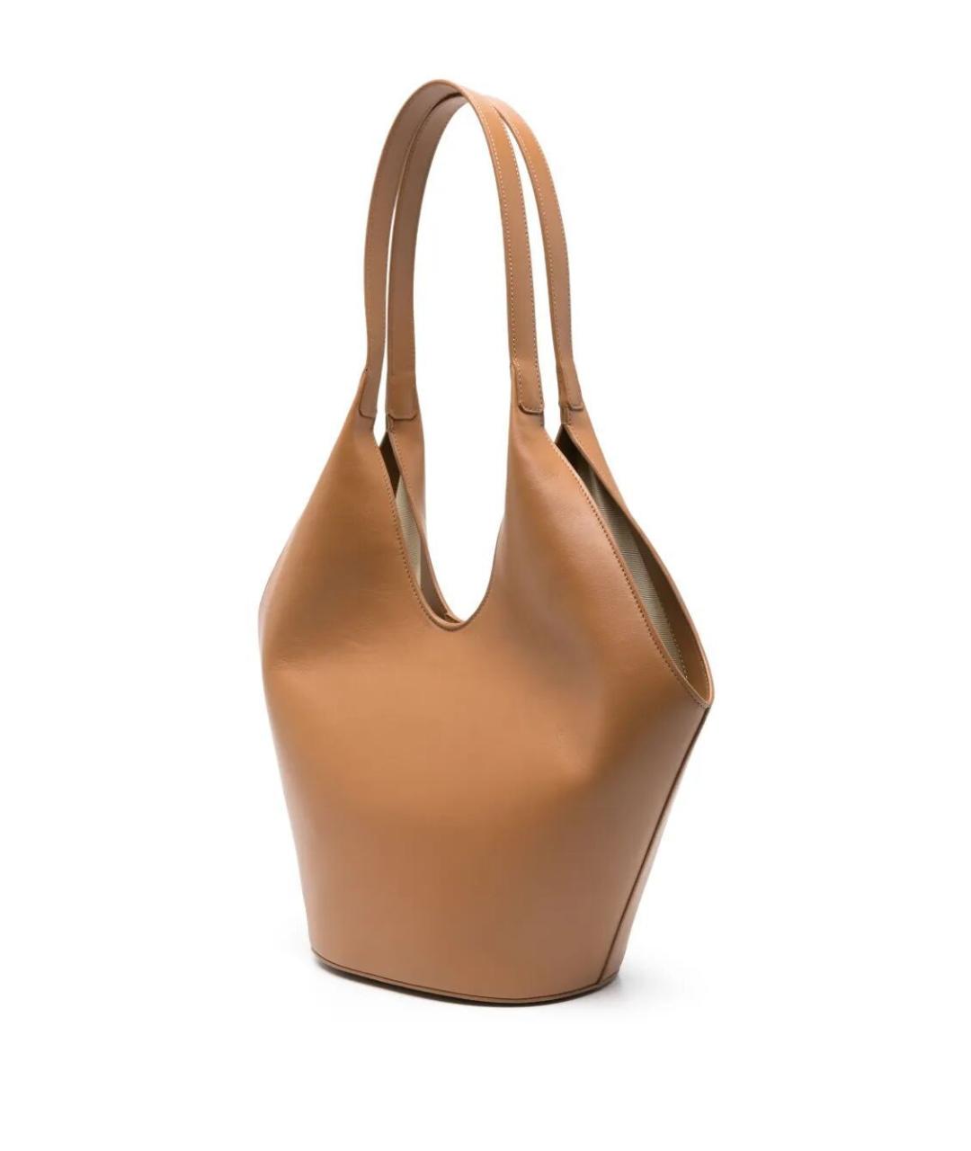 AESTHER EKME Коричневая кожаная сумка тоут, фото 4