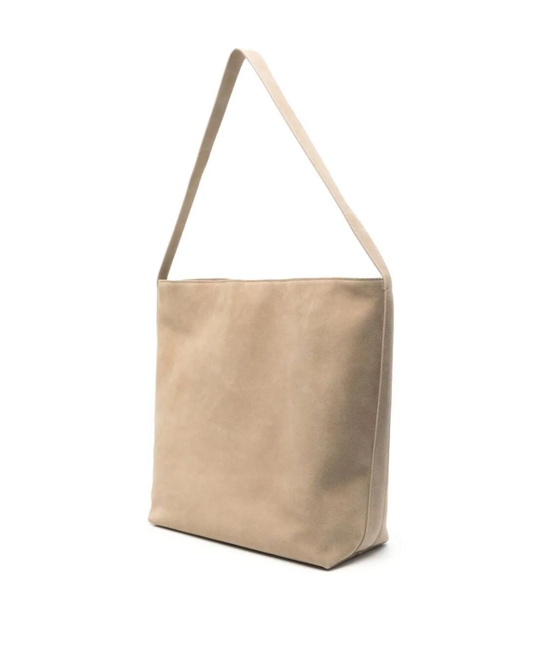 AESTHER EKME Бежевая замшевая сумка тоут, фото 2