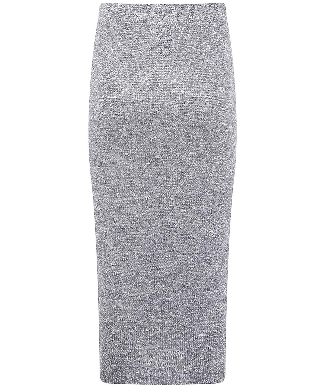 D.EXTERIOR Серая полиэстеровая юбка миди, фото 2