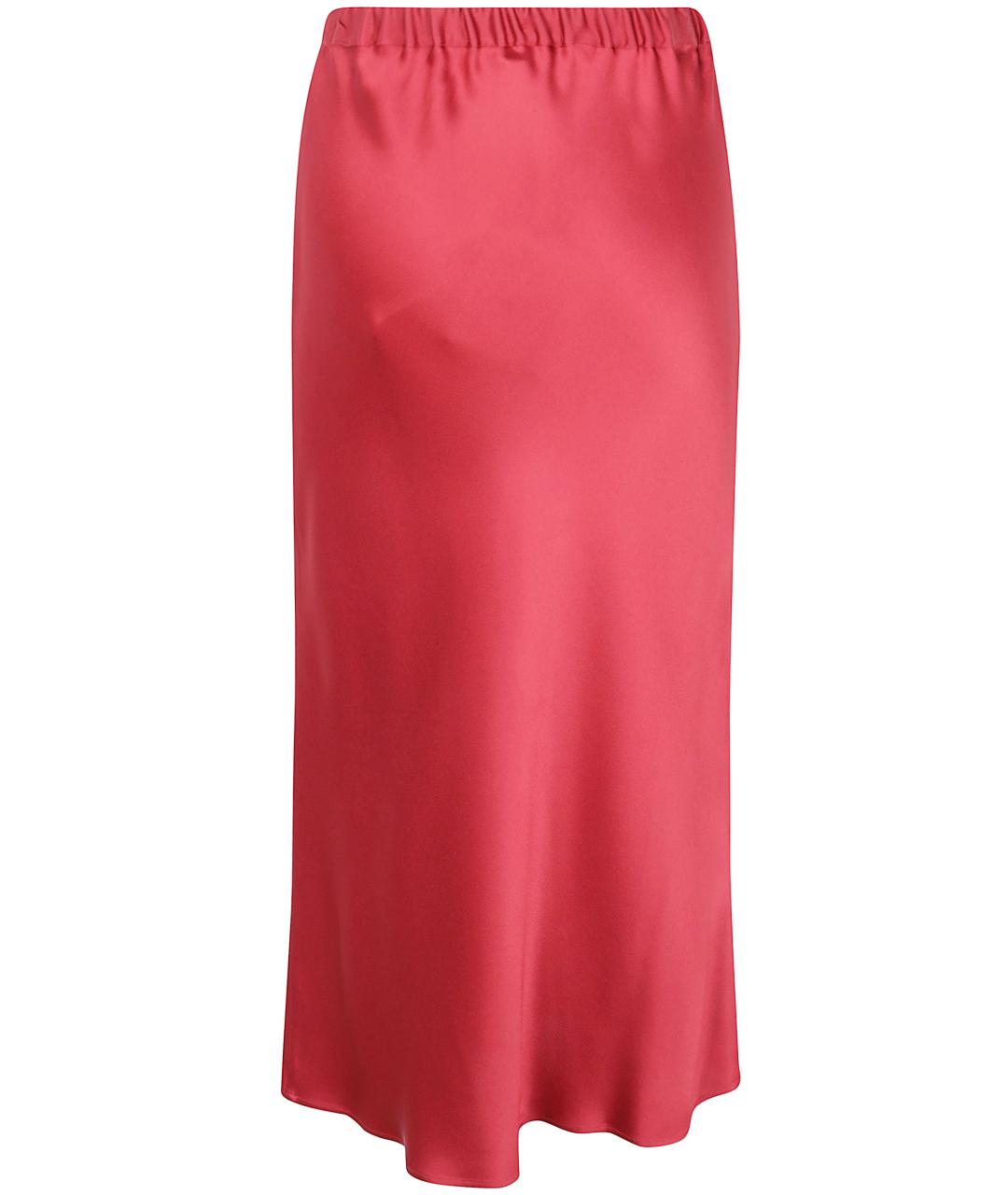 ANTONELLI FIRENZE Красная вискозная юбка миди, фото 2