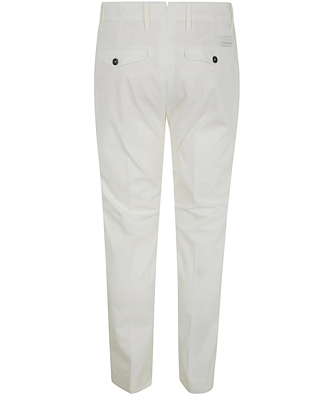 NINE IN THE MORNING Белые хлопковые повседневные брюки, фото 2