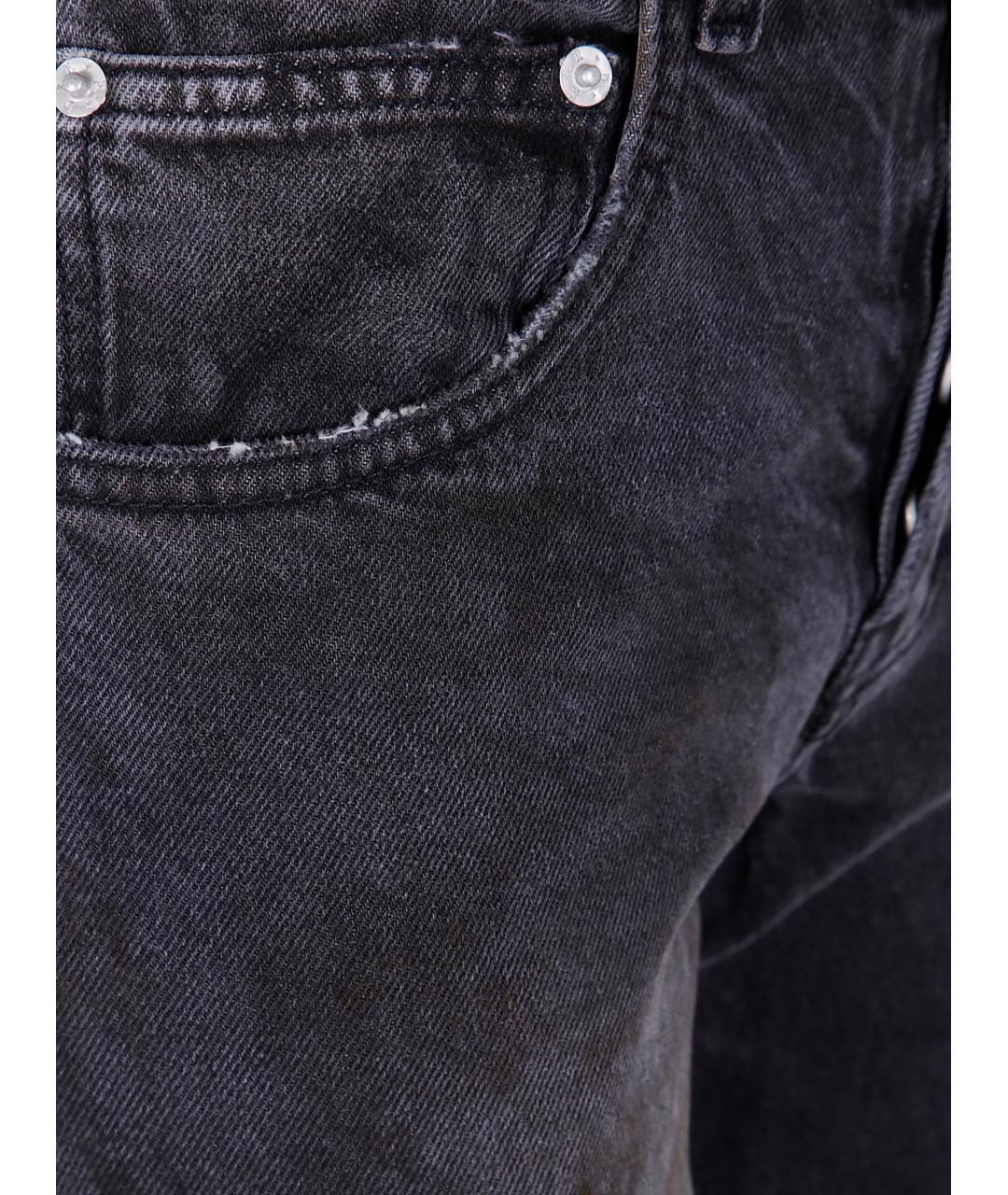 Enfants Riches Déprimés Антрацитовые хлопковые джинсы клеш, фото 3