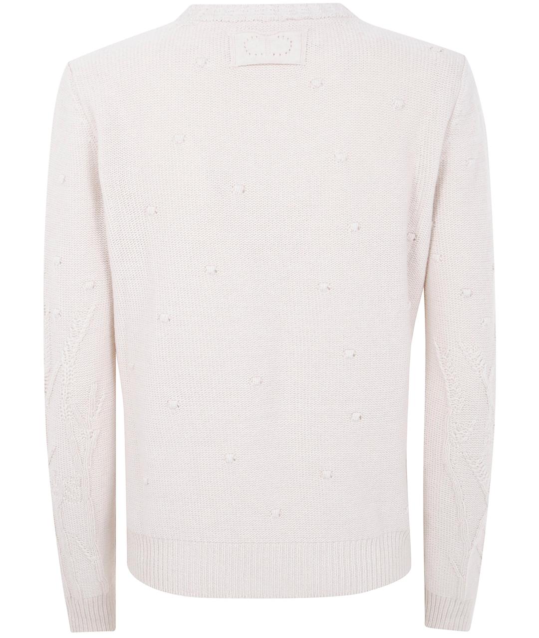 TWIN-SET Белый джемпер / свитер, фото 2