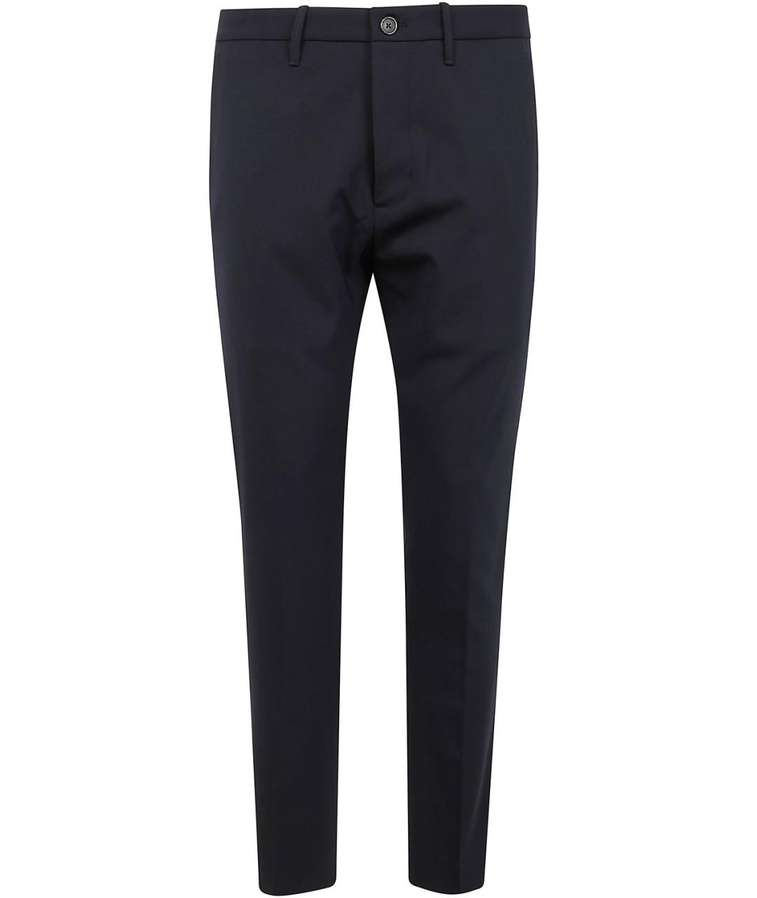 NINE IN THE MORNING Синие повседневные брюки, фото 1