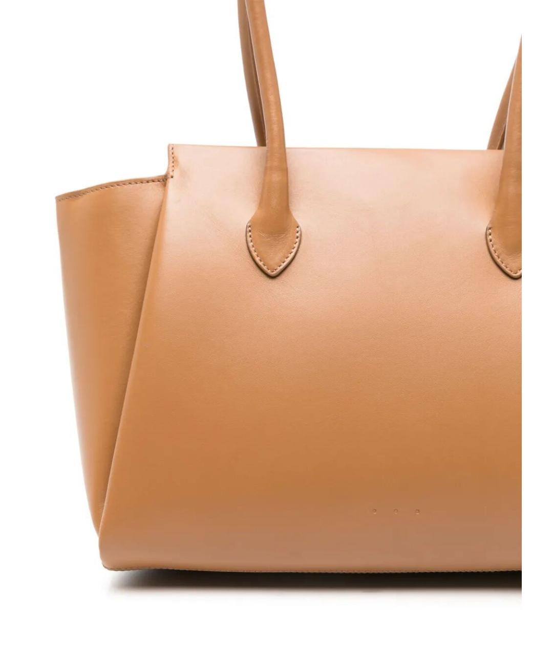 AESTHER EKME Коричневая кожаная сумка тоут, фото 5