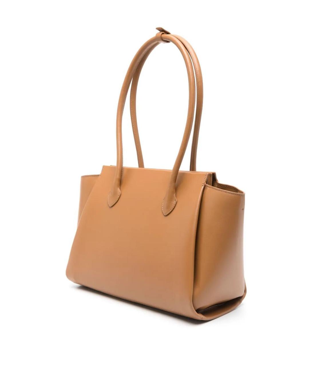 AESTHER EKME Коричневая кожаная сумка тоут, фото 3