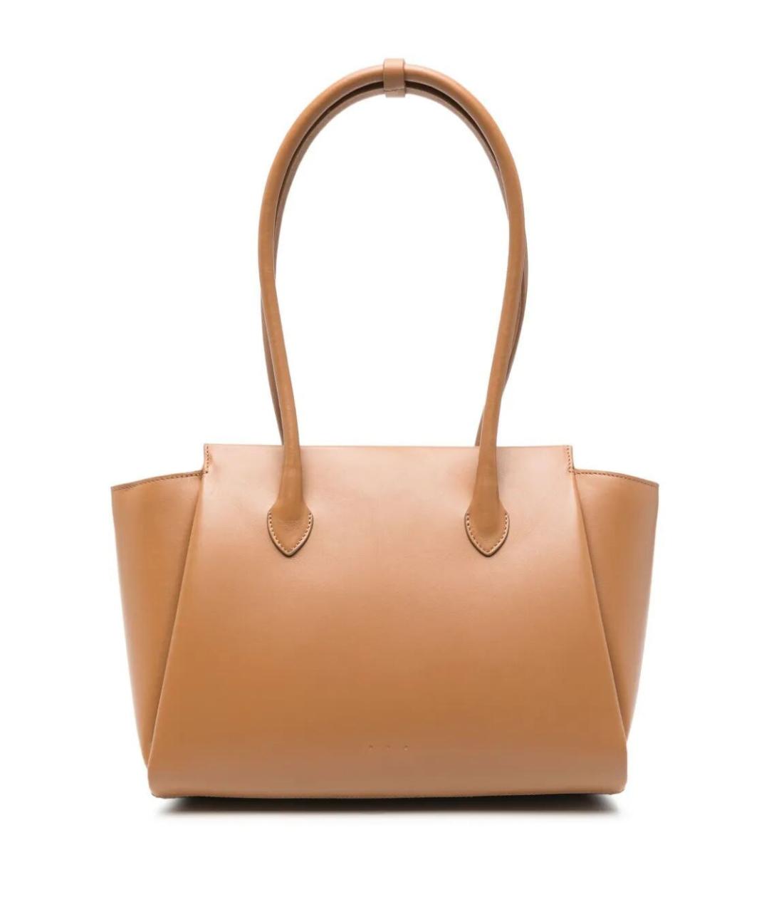 AESTHER EKME Коричневая кожаная сумка тоут, фото 1