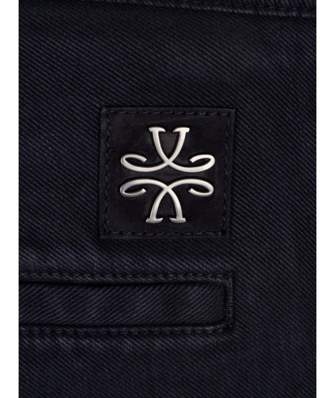 JACOB COHEN Синие хлопковые повседневные брюки, фото 3