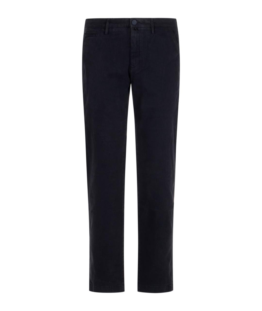 JACOB COHEN Синие хлопковые повседневные брюки, фото 1