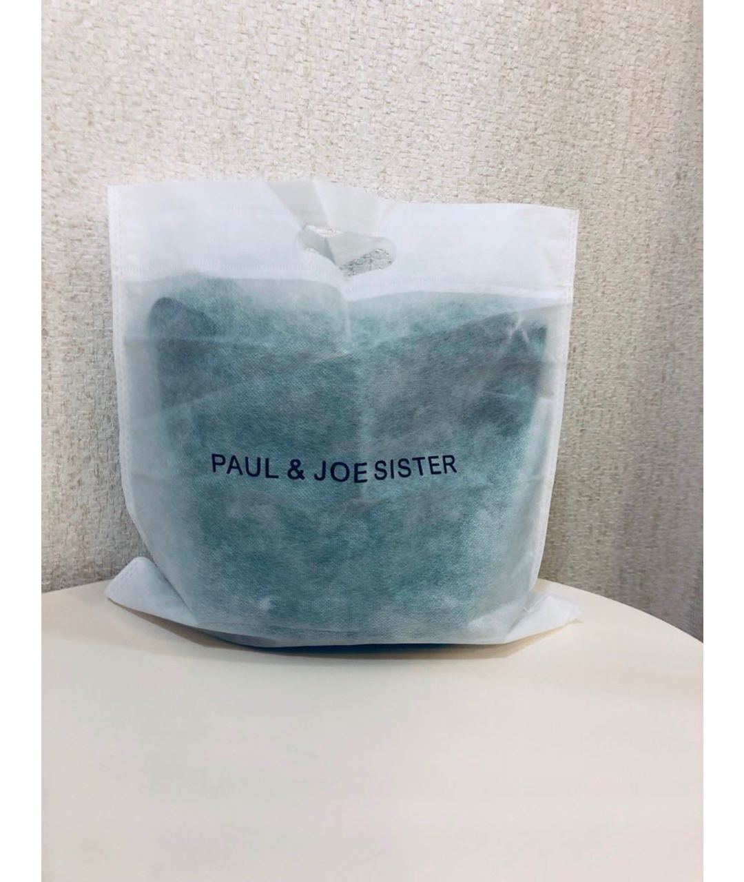 PAUL&JOE SISTER Зеленая сумка тоут из искусственной кожи, фото 8
