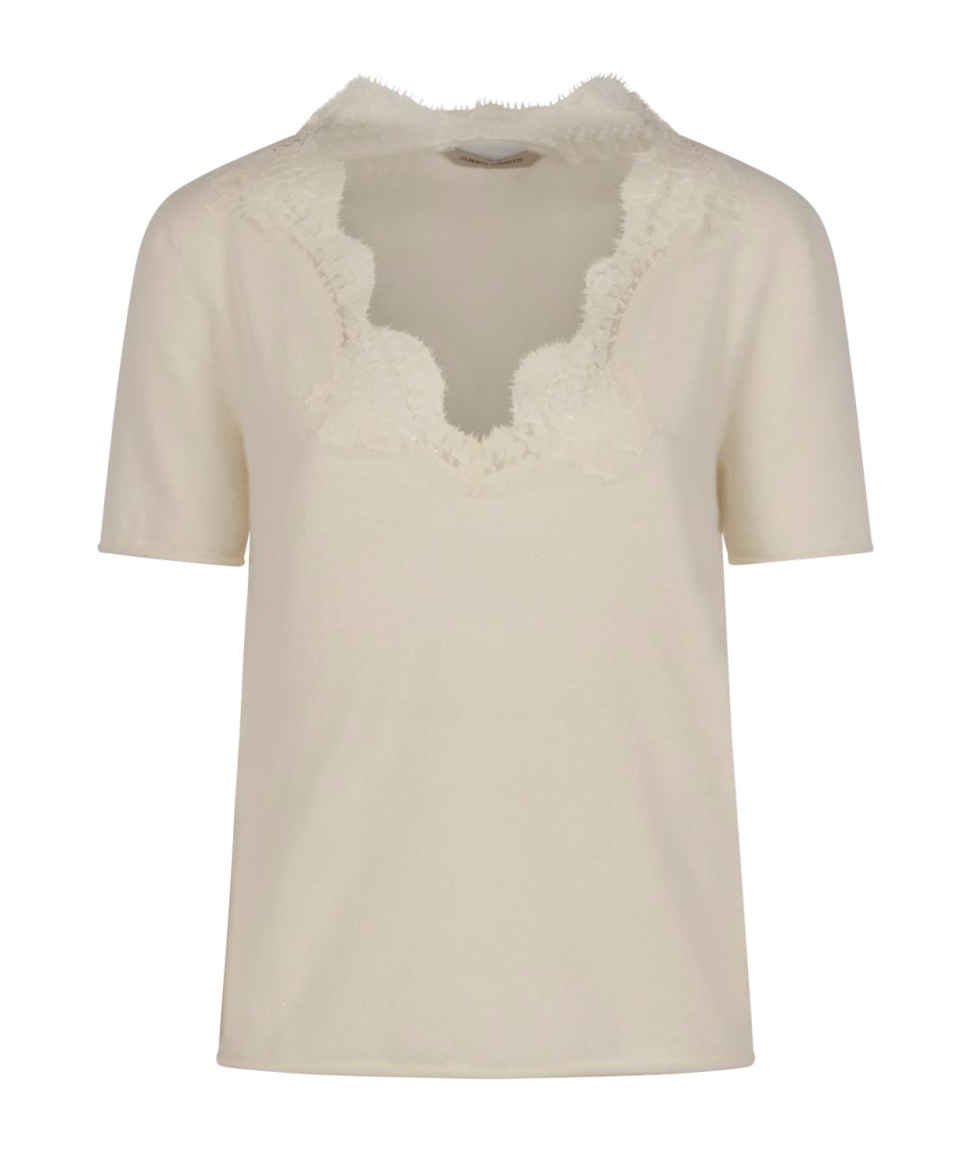 ALBERTA FERRETTI Шерстяная футболка, фото 1