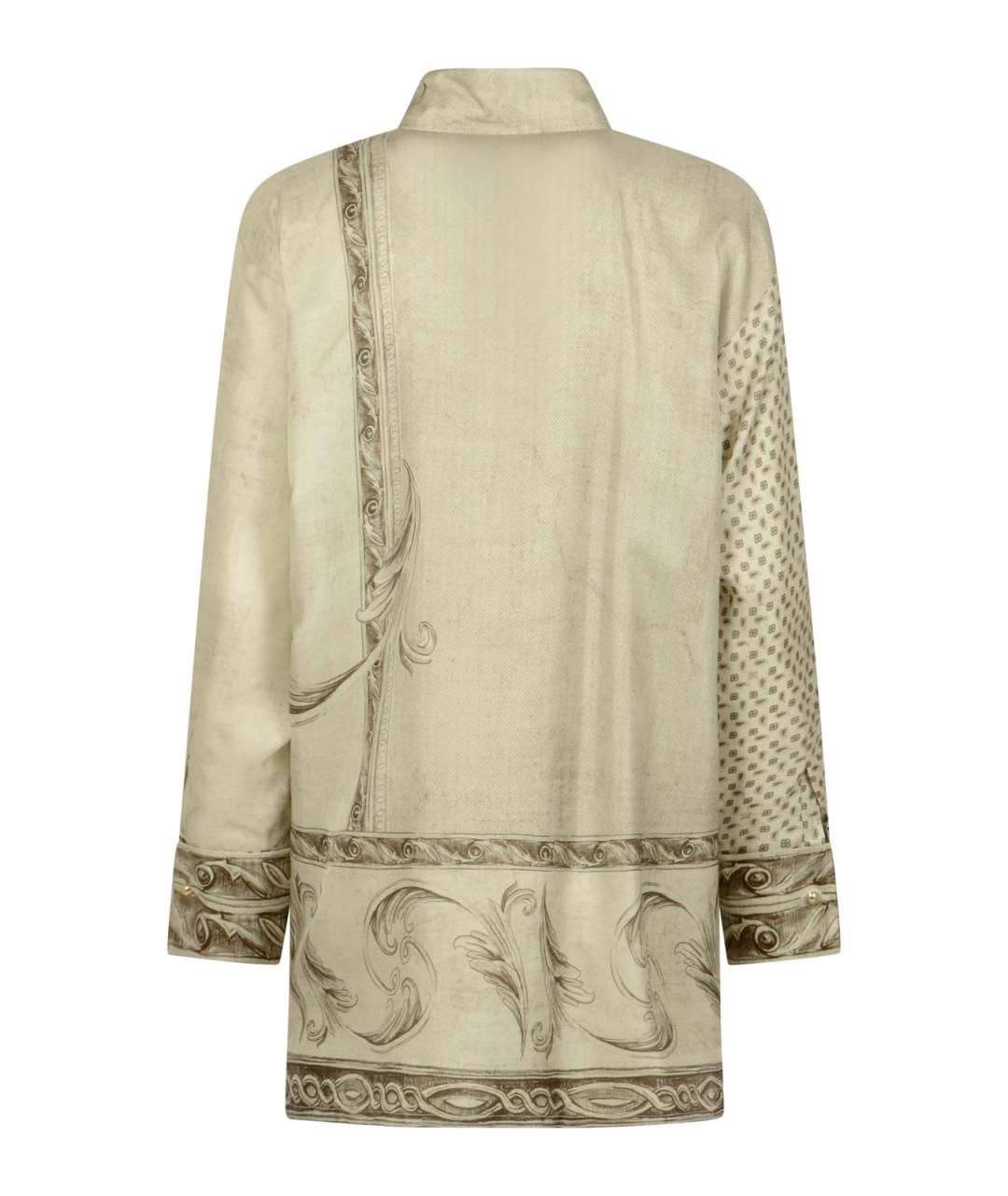 MAX MARA Бежевая рубашка, фото 2