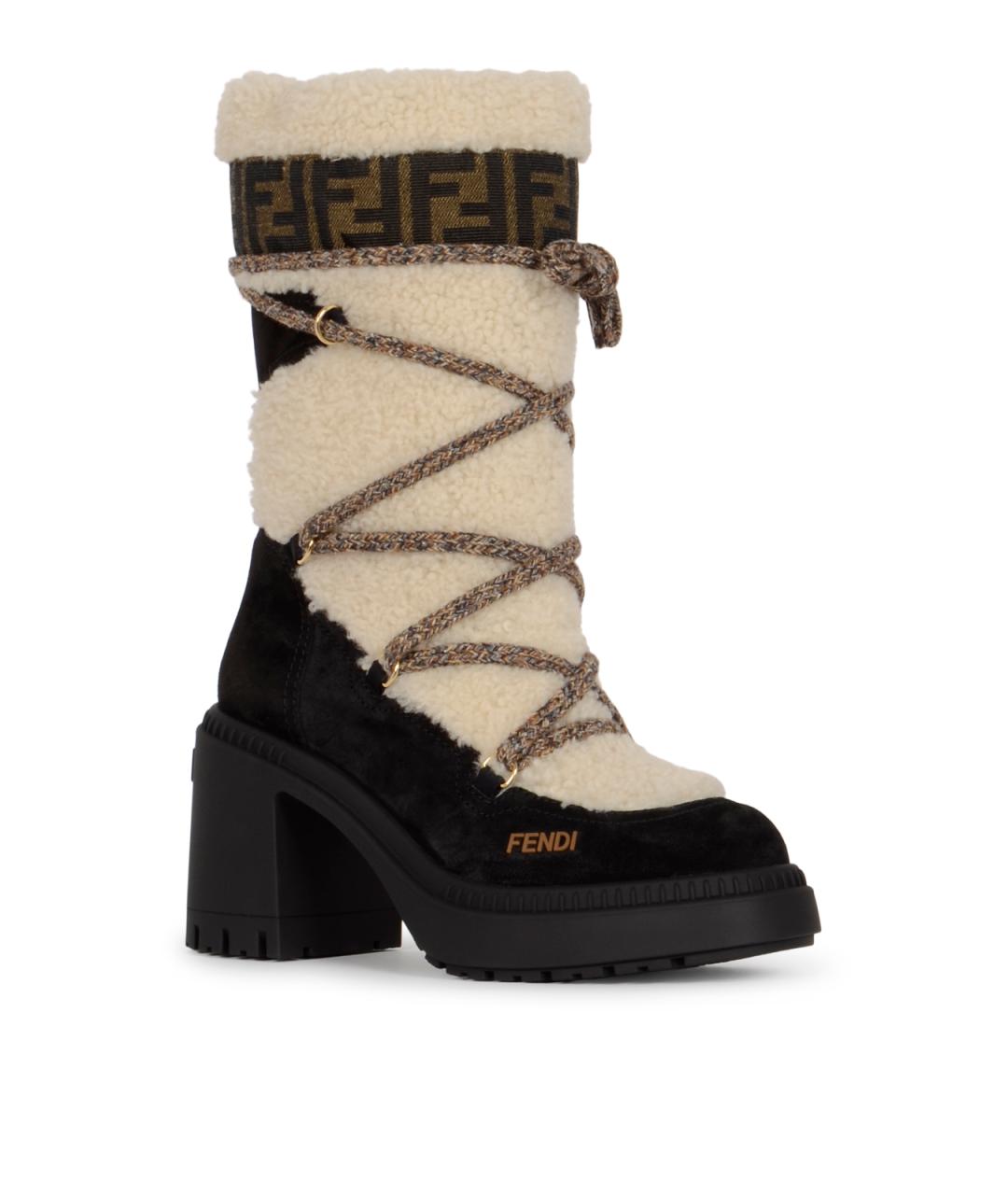 FENDI Мульти сапоги, фото 2