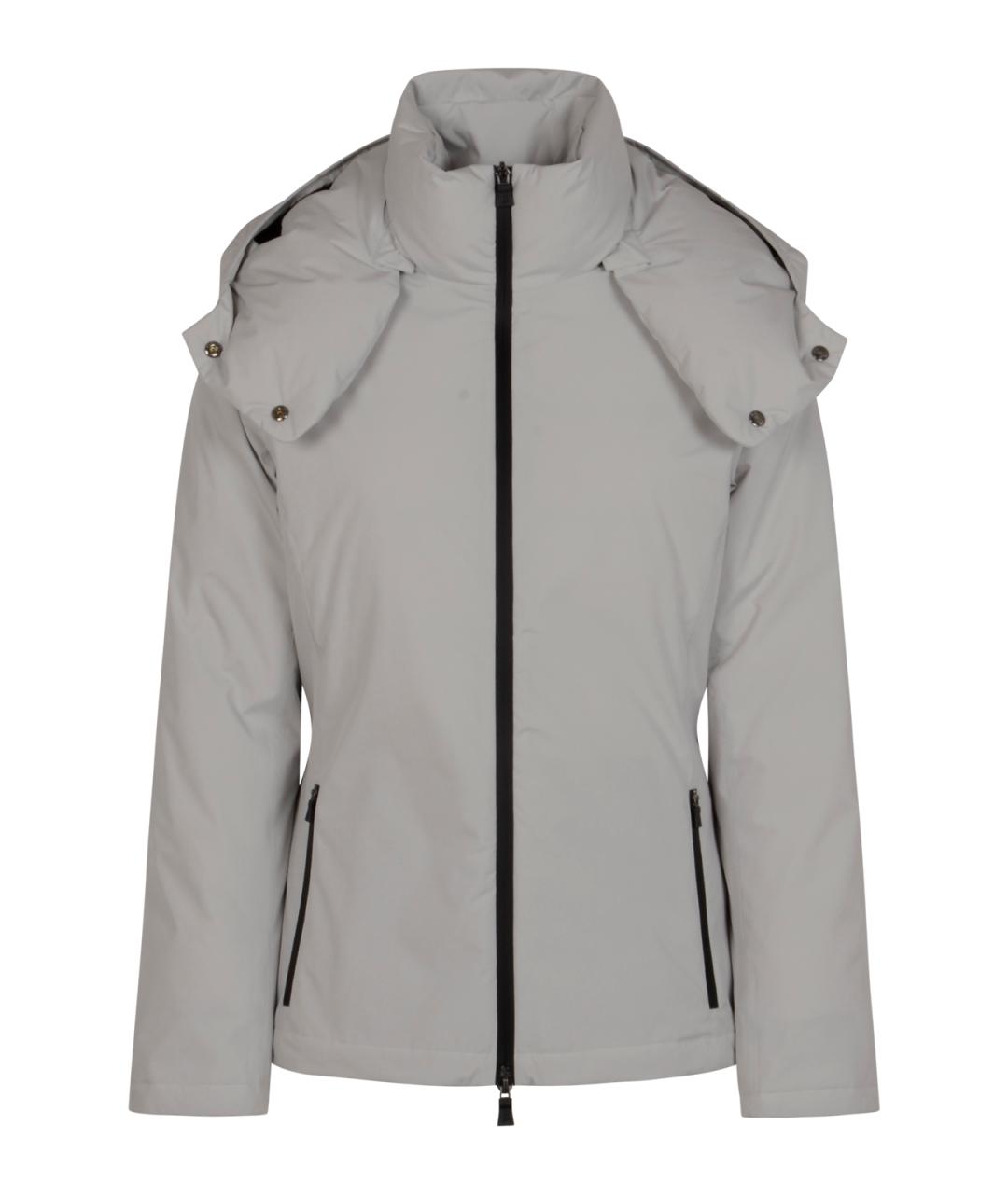 HERNO Серая полиэстеровая куртка, фото 1