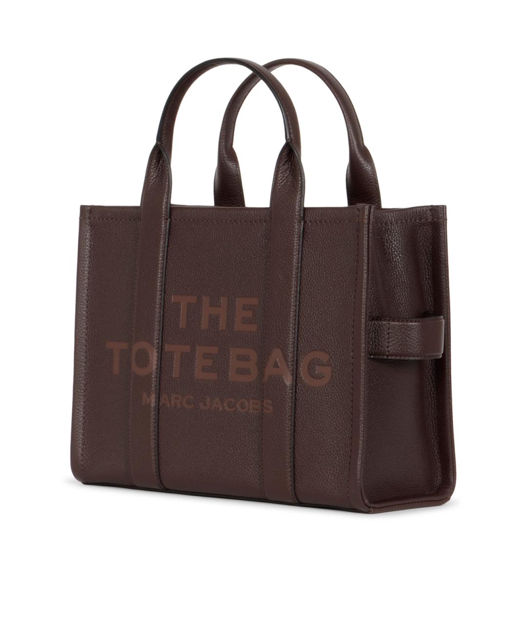 MARC JACOBS Коричневая кожаная сумка тоут, фото 2