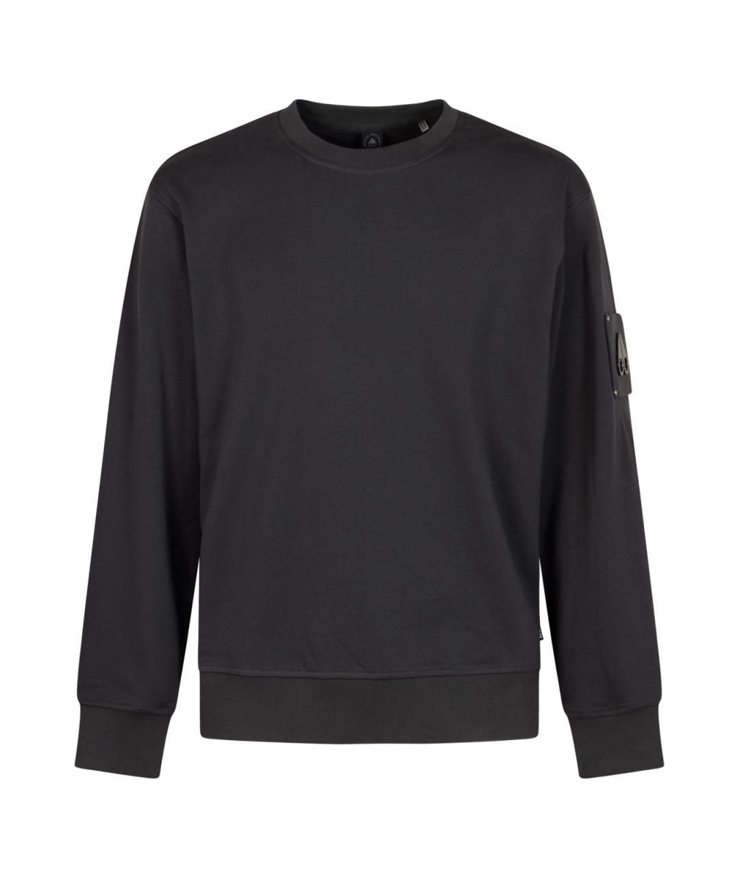 MOOSE KNUCKLES Серый хлопковый джемпер / свитер, фото 1