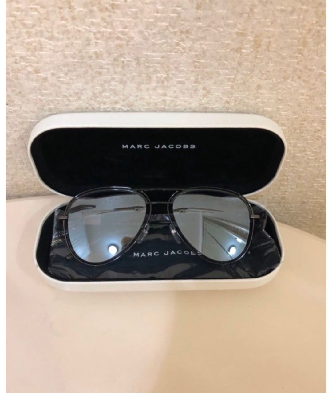 MARC JACOBS Голубые металлические солнцезащитные очки, фото 7