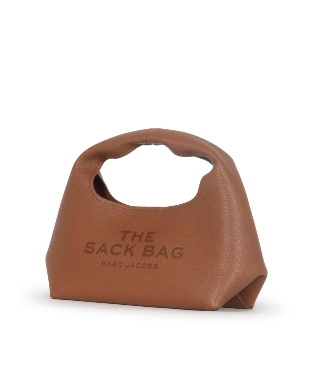 MARC JACOBS Бежевая кожаная сумка с короткими ручками, фото 2