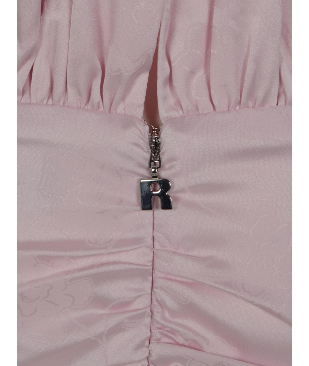 ROTATE Фиолетовое полиэстеровое повседневное платье, фото 3