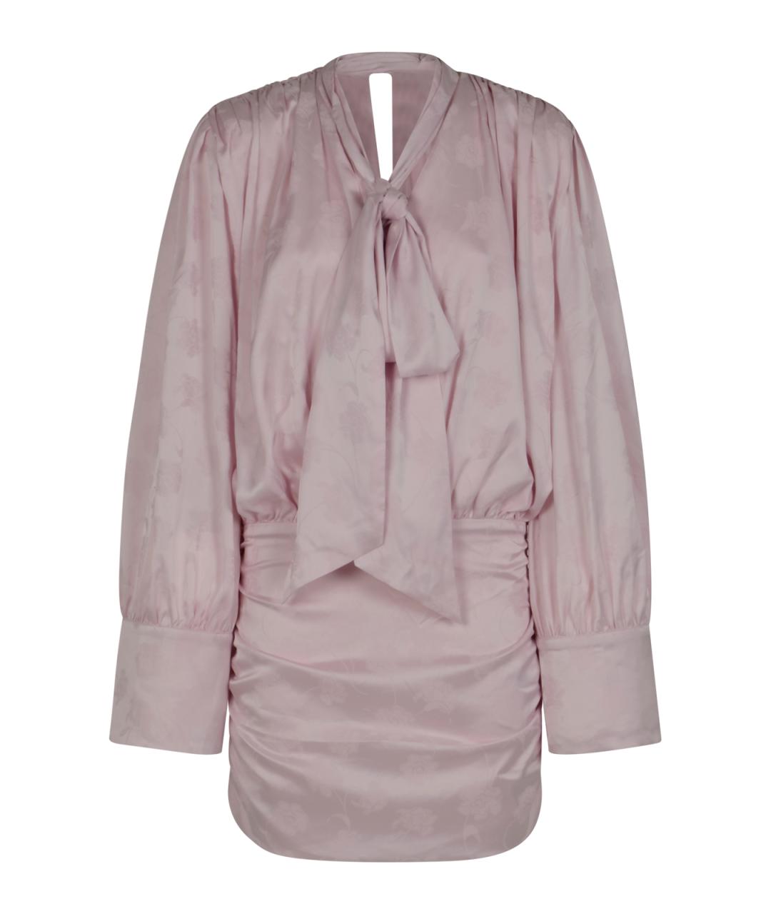 ROTATE Фиолетовое полиэстеровое повседневное платье, фото 1