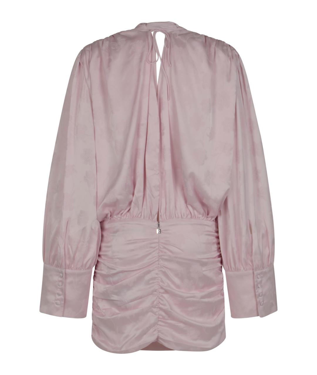 ROTATE Фиолетовое полиэстеровое повседневное платье, фото 2