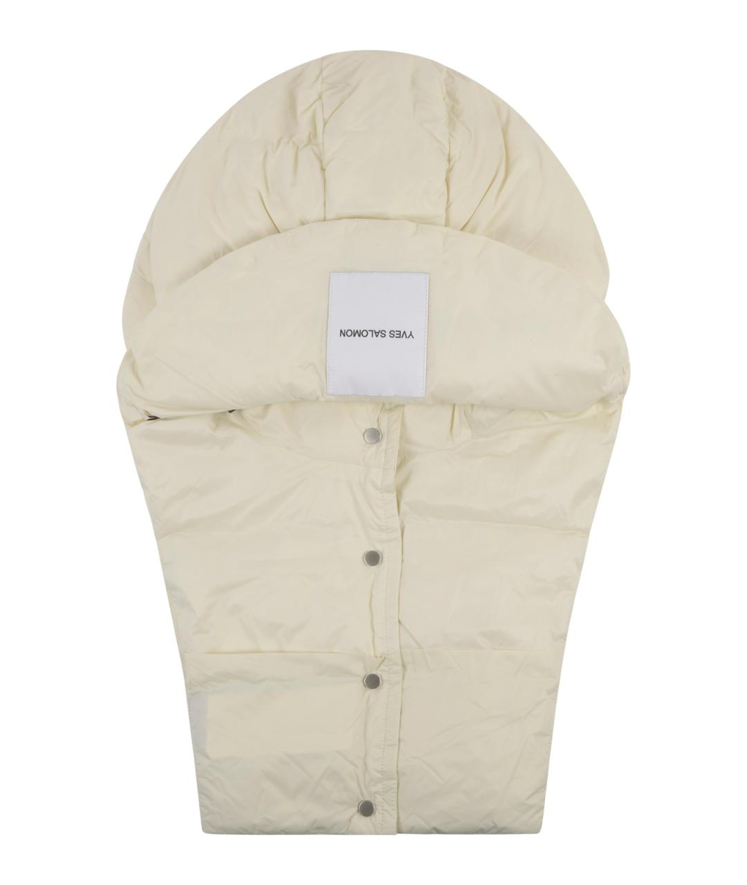 YVES SALOMON Бежевая шапка, фото 2