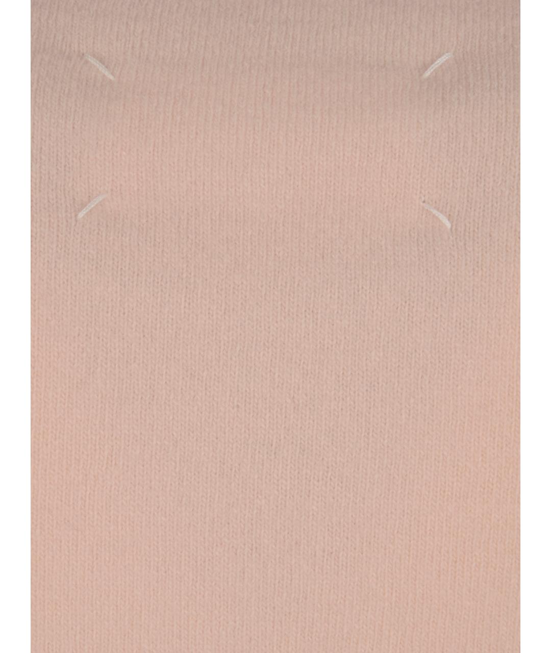 MAISON MARGIELA Розовый шерстяной джемпер / свитер, фото 3