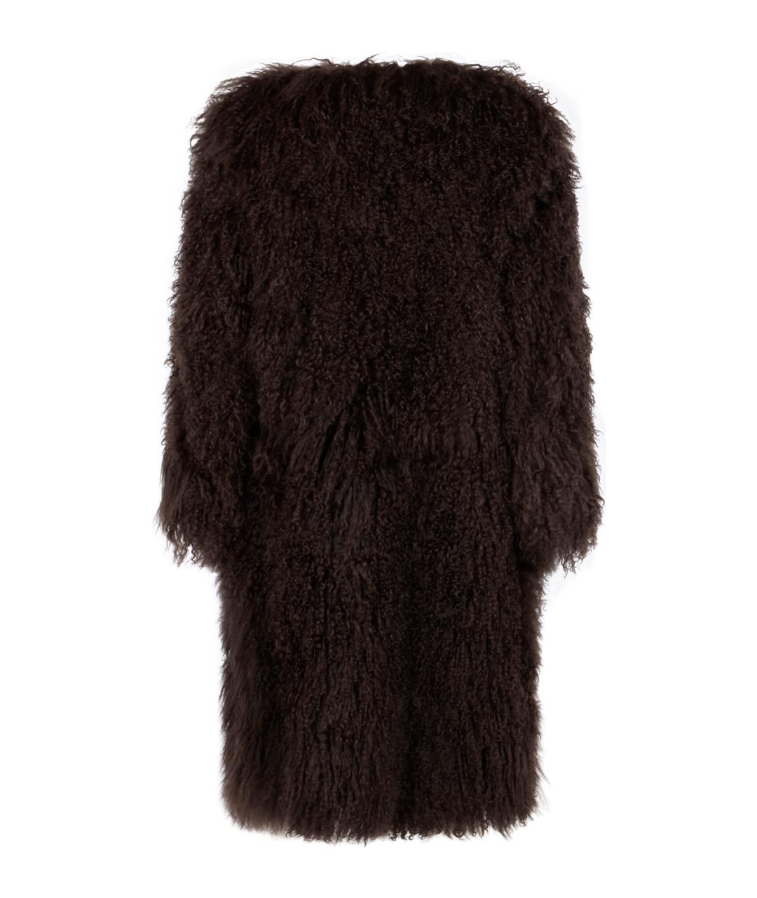 YVES SALOMON Коричневое пальто, фото 2