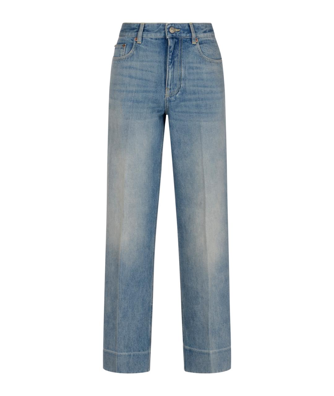 VALENTINO Синие прямые джинсы, фото 1