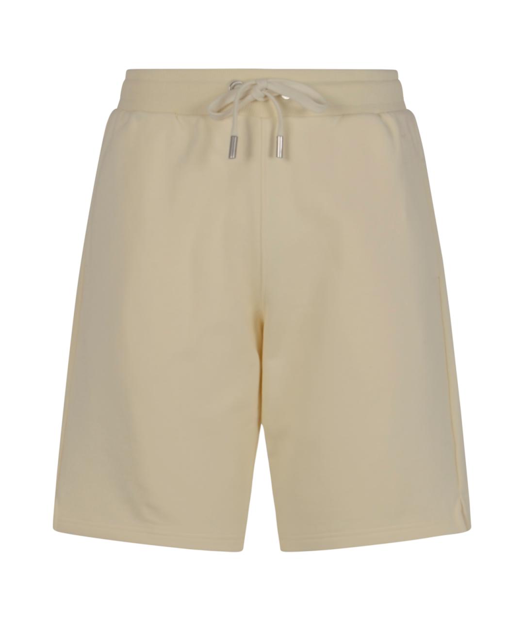 Ami Paris Бежевые хлопковые шорты, фото 1