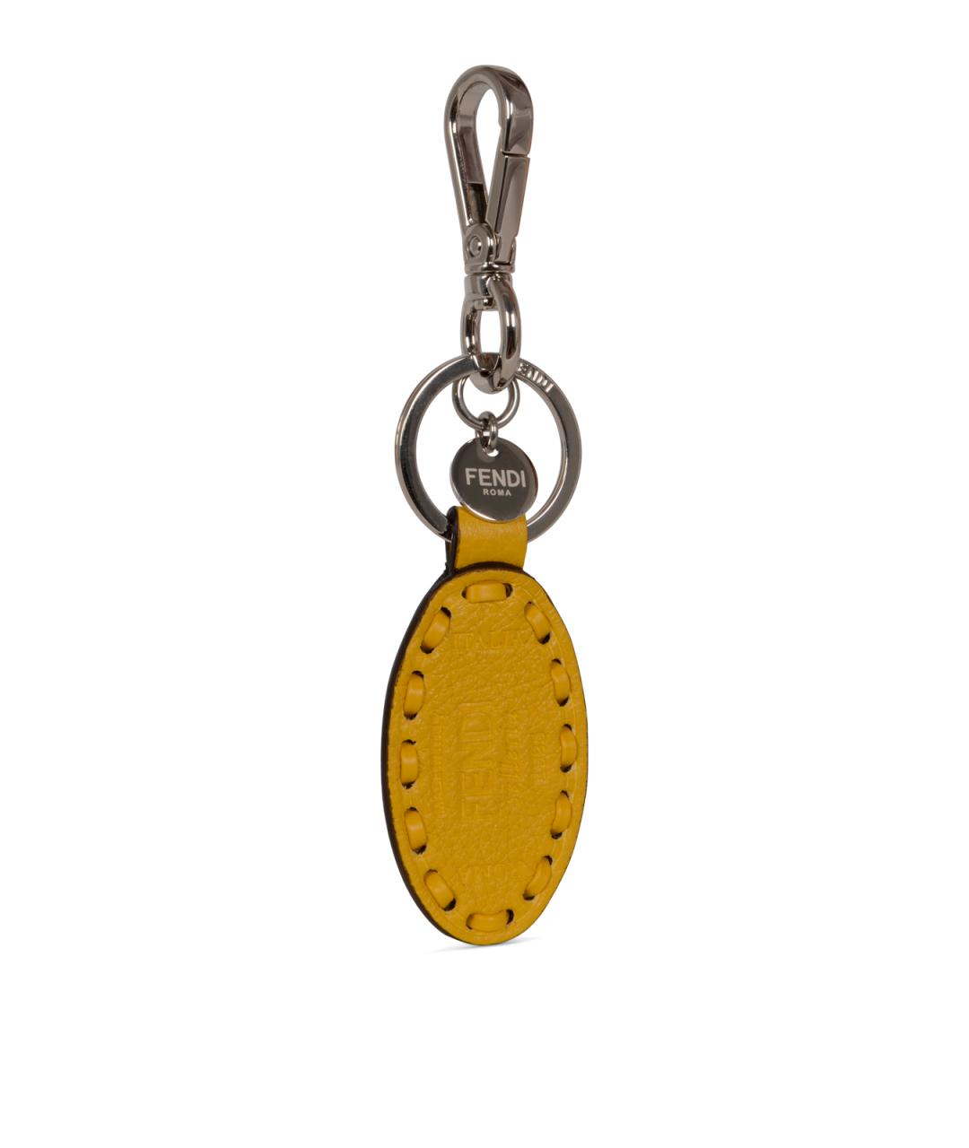 FENDI Желтый брелок, фото 3