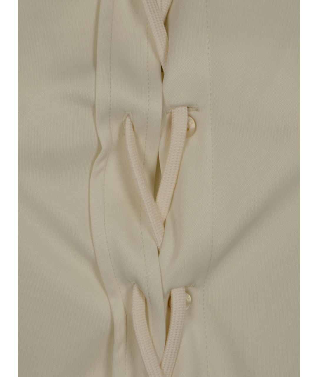 BALENCIAGA Бежевая рубашка, фото 3
