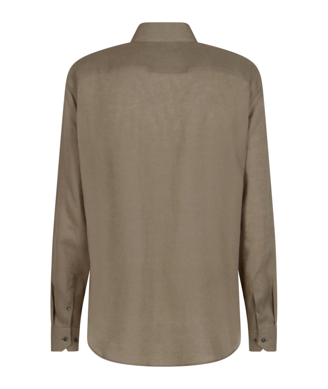 GIORGIO ARMANI Льняная кэжуал рубашка, фото 2