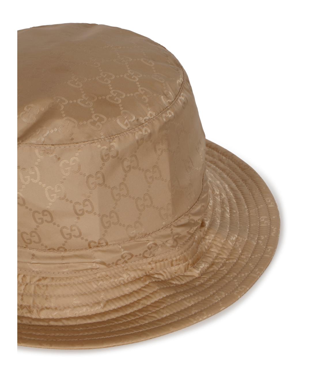 GUCCI Бежевая панама, фото 4