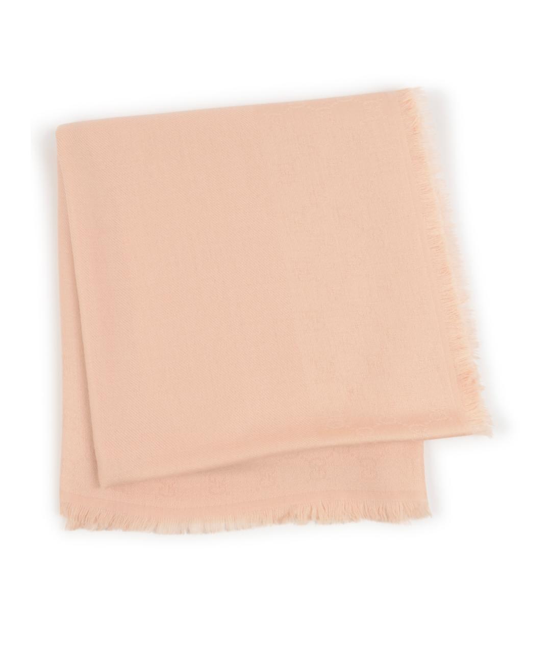 GUCCI Розовый шарф, фото 1