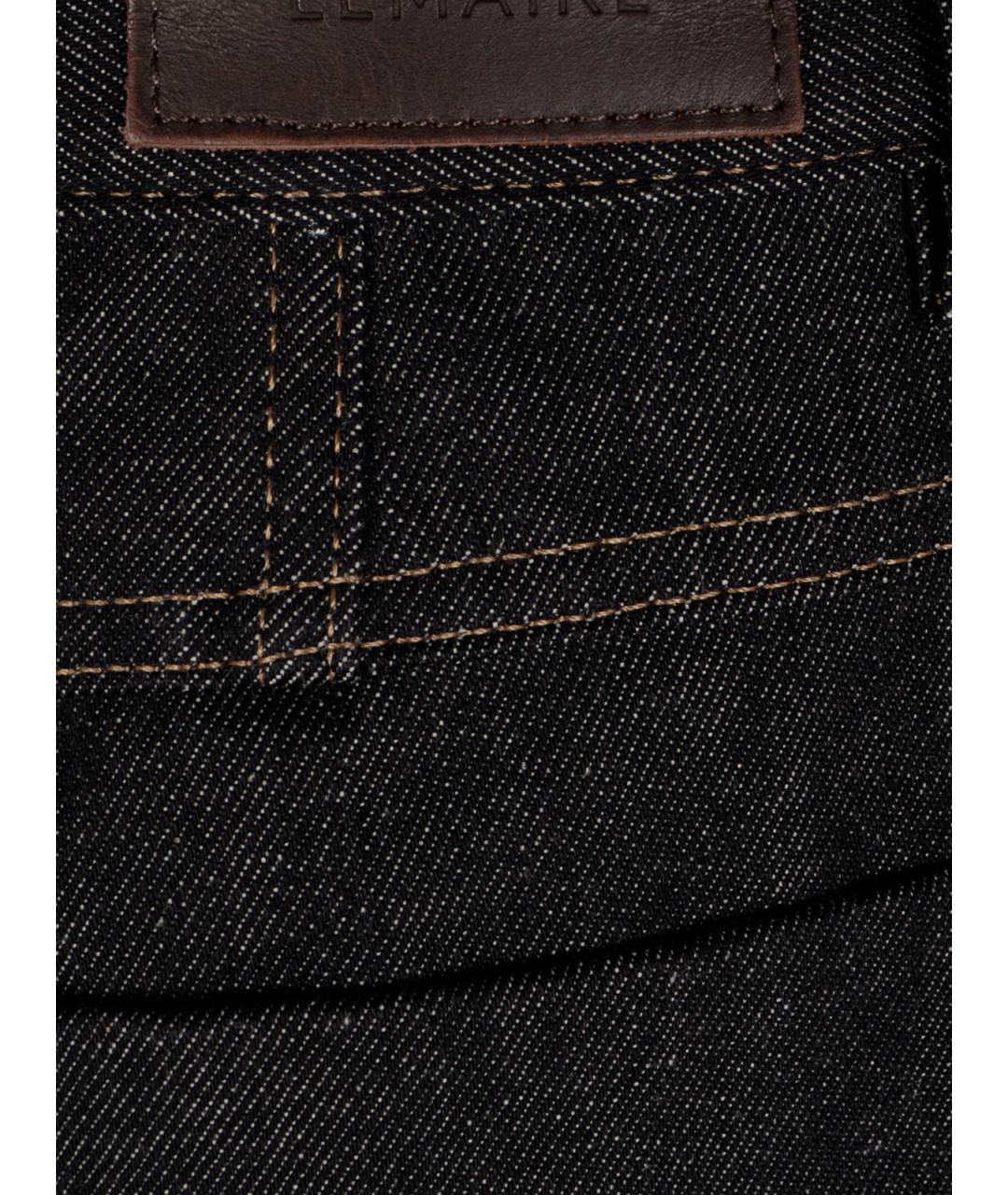 LEMAIRE Серые хлопковые прямые джинсы, фото 3