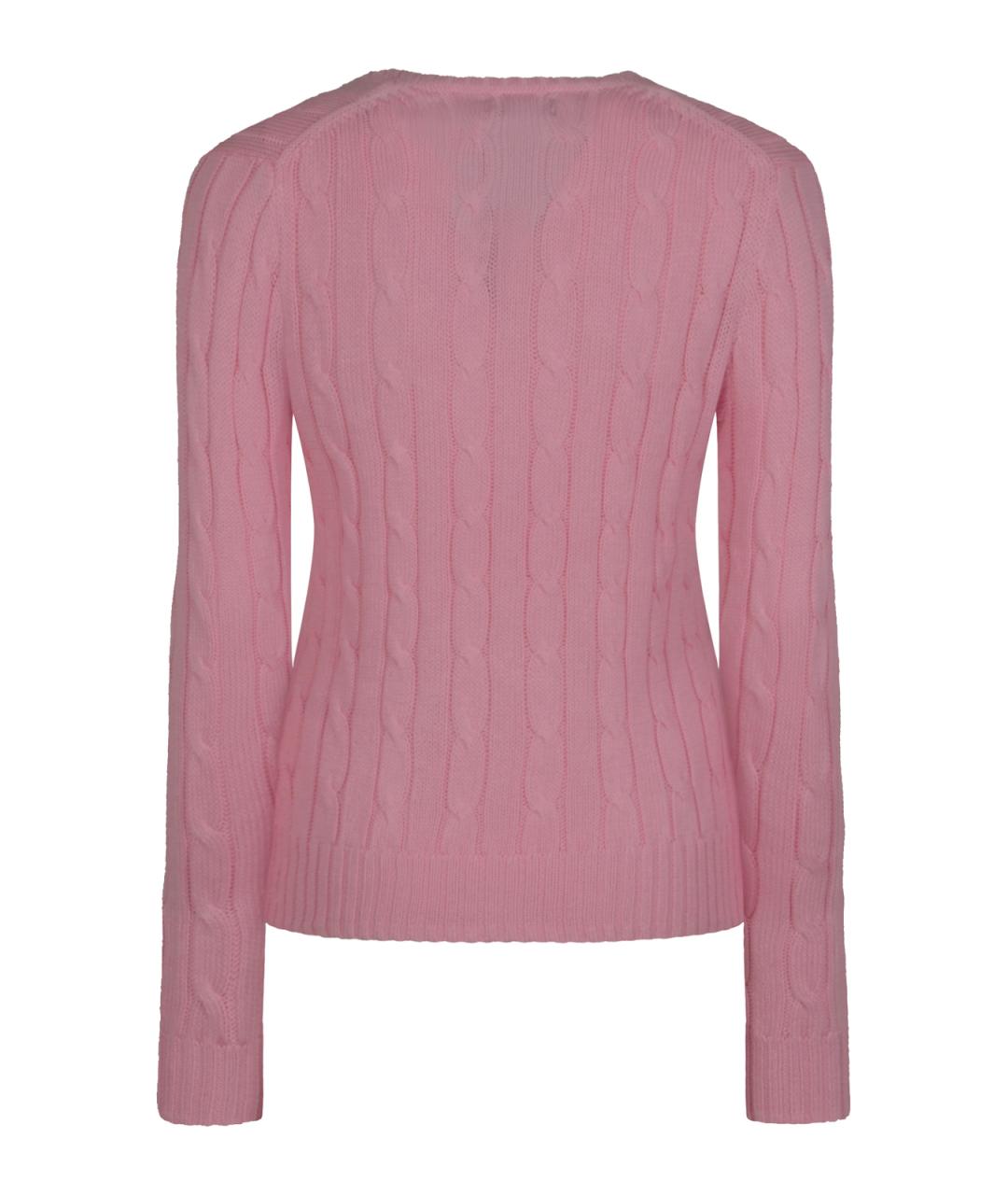 POLO RALPH LAUREN Розовый джемпер / свитер, фото 2