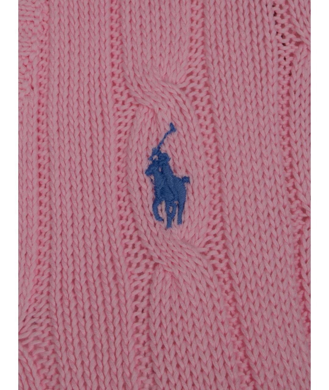 POLO RALPH LAUREN Розовый джемпер / свитер, фото 3