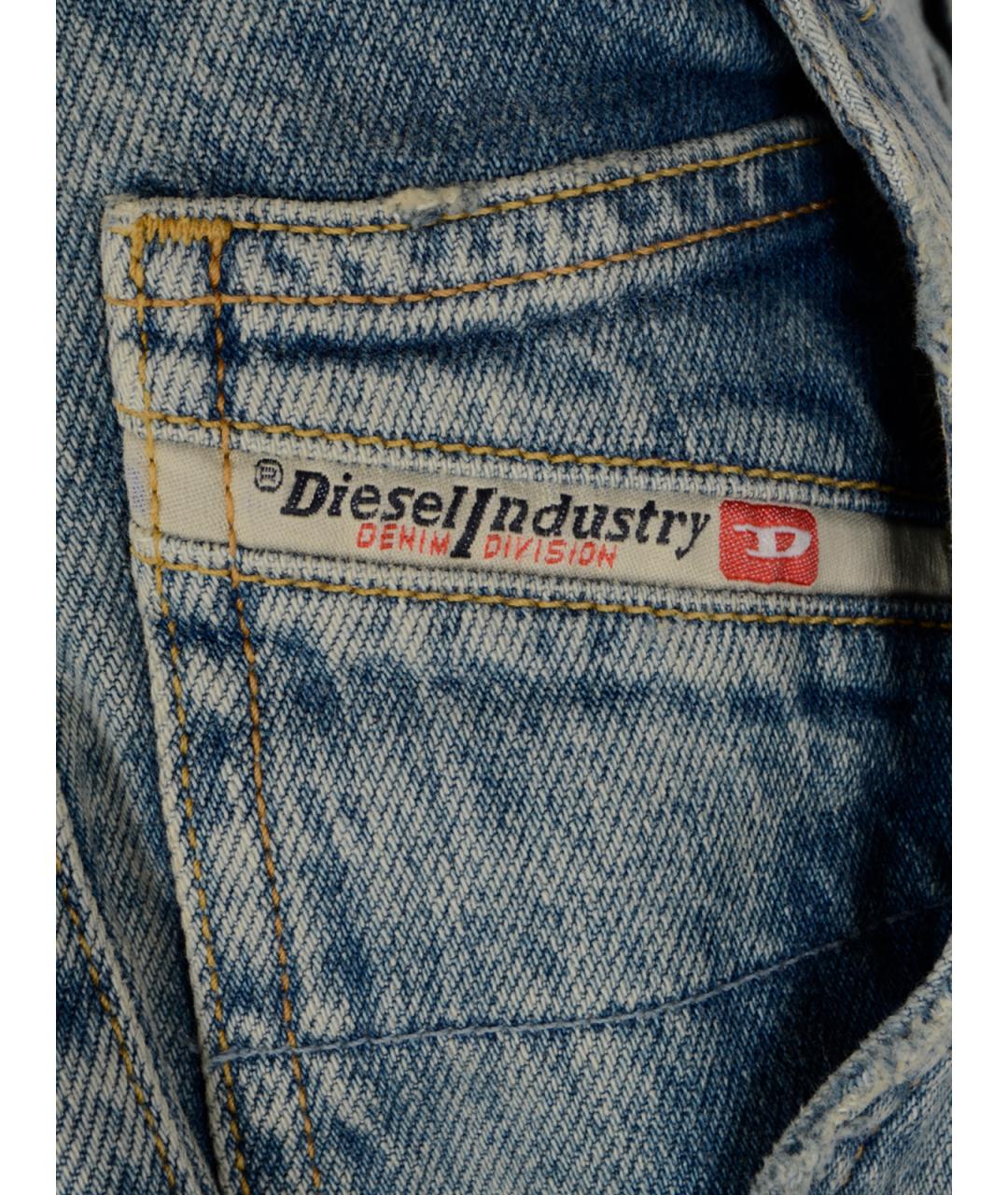 DIESEL Хлопковые прямые джинсы, фото 3