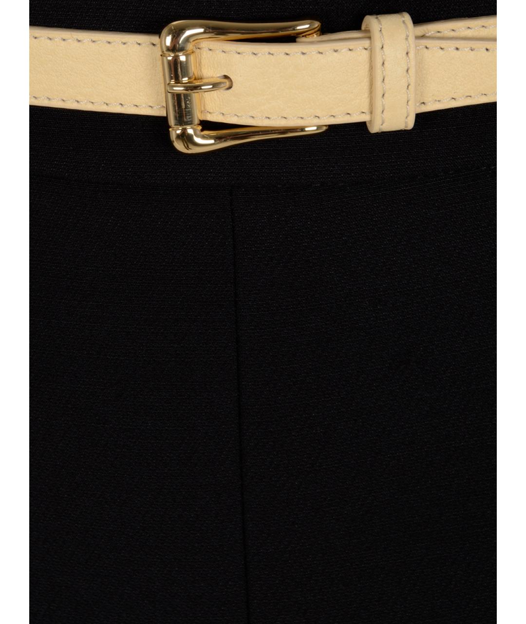 VALENTINO Черная шерстяная юбка миди, фото 3