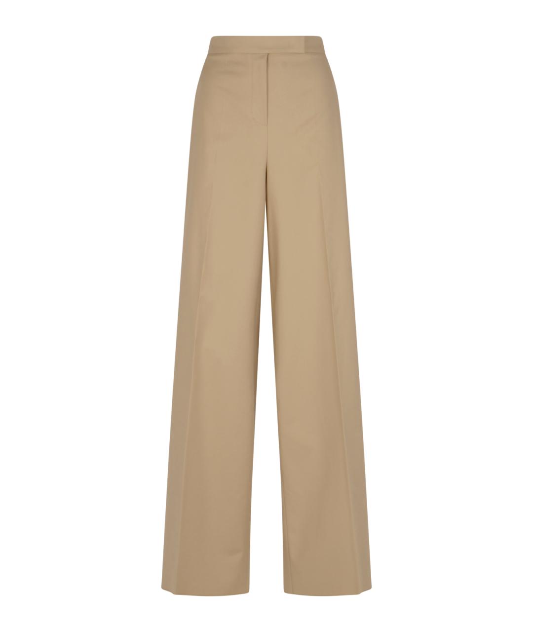 MAX MARA Хлопковые прямые брюки, фото 1