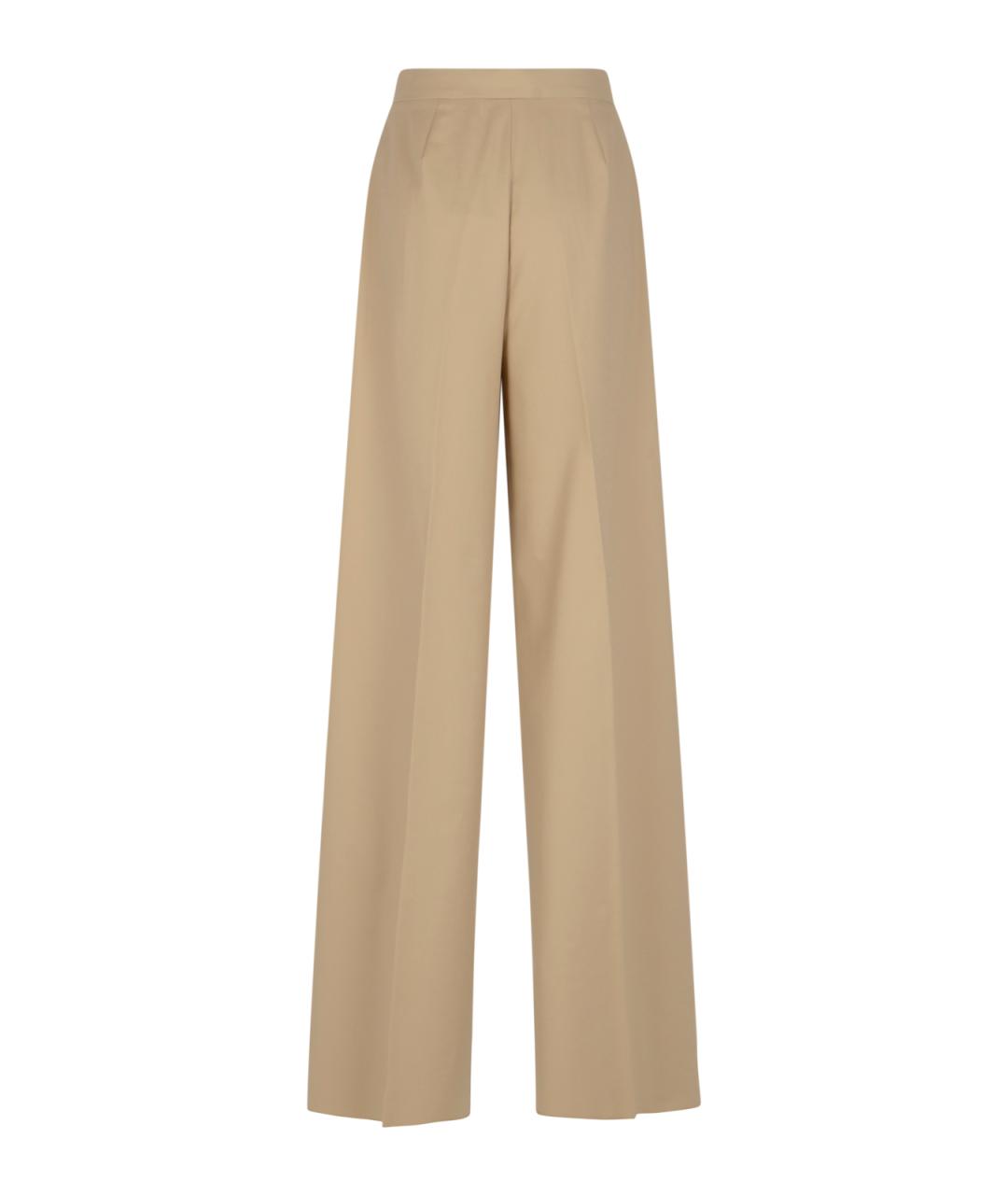 MAX MARA Хлопковые прямые брюки, фото 2
