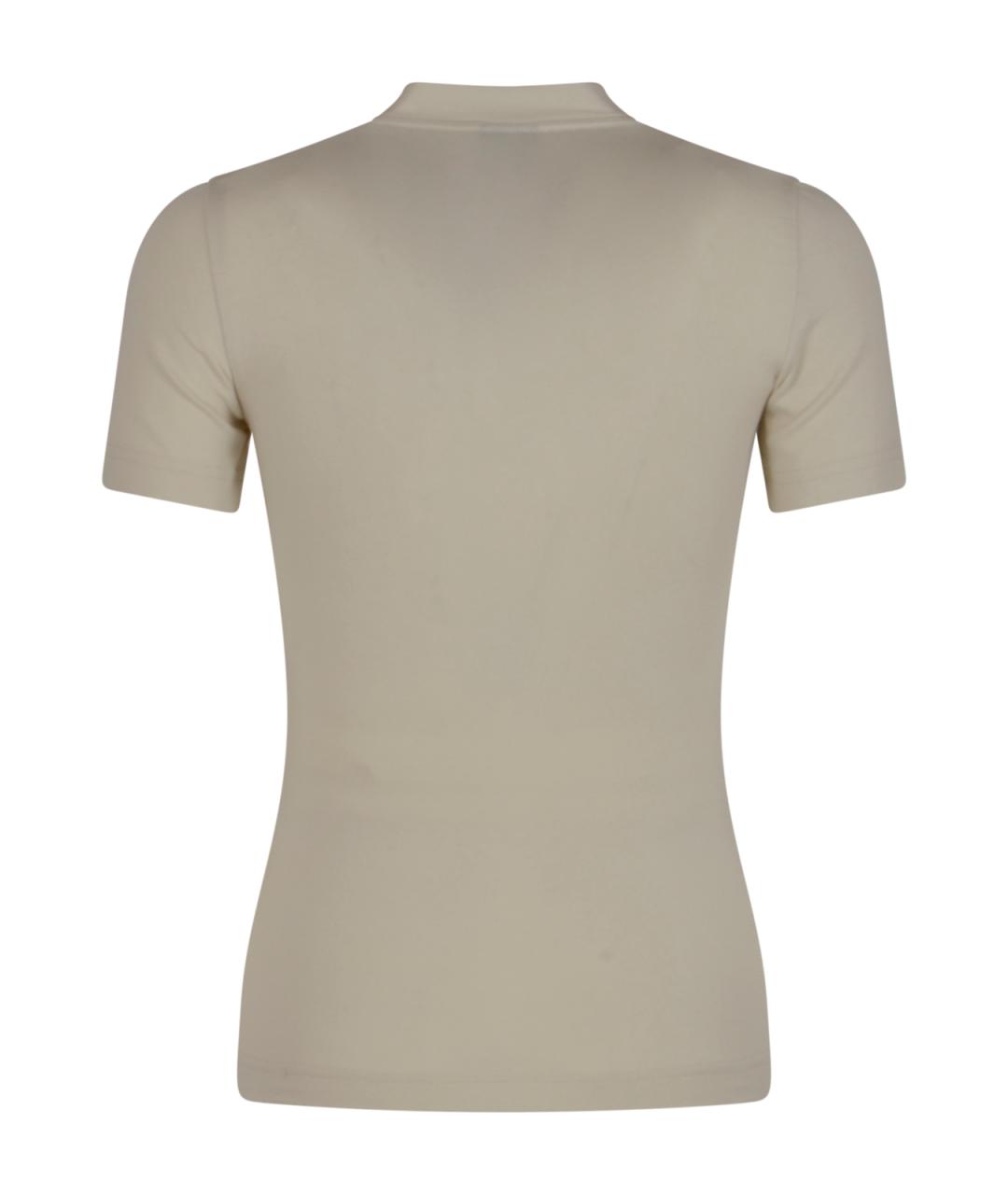 BALENCIAGA Белая хлопковая футболка, фото 2